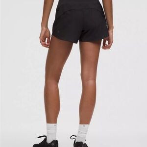 Lululemon Speed Up High-Rise Short Women's Black Athletic Shorts